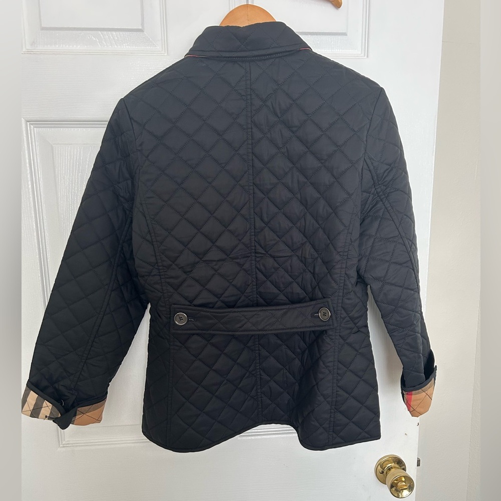 Burberry Black Quilted Puffer Jacket - Picture 5 of 16